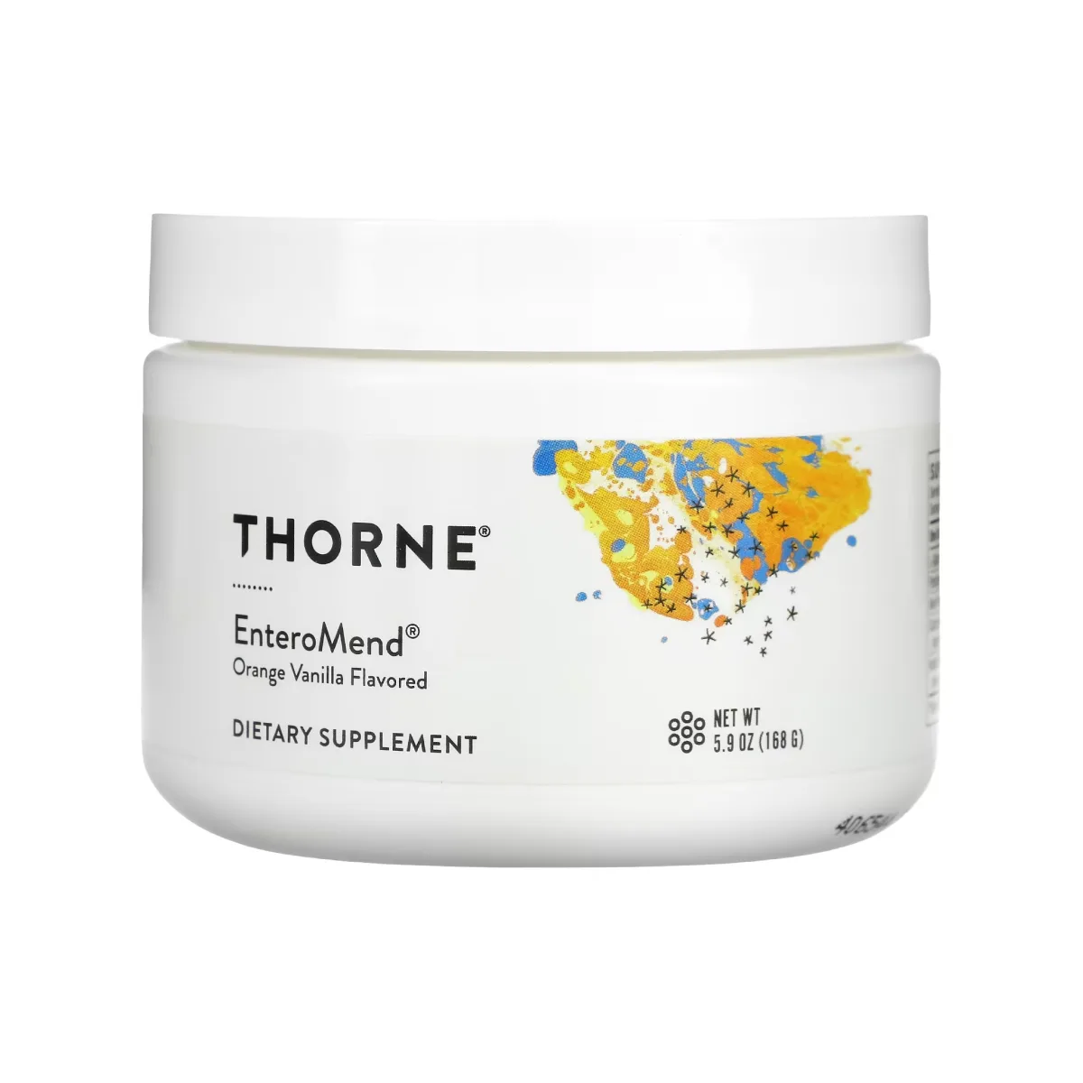 EnteroMend Thorne порошок 168 г для підтримки здоров'я кишечника без глютену