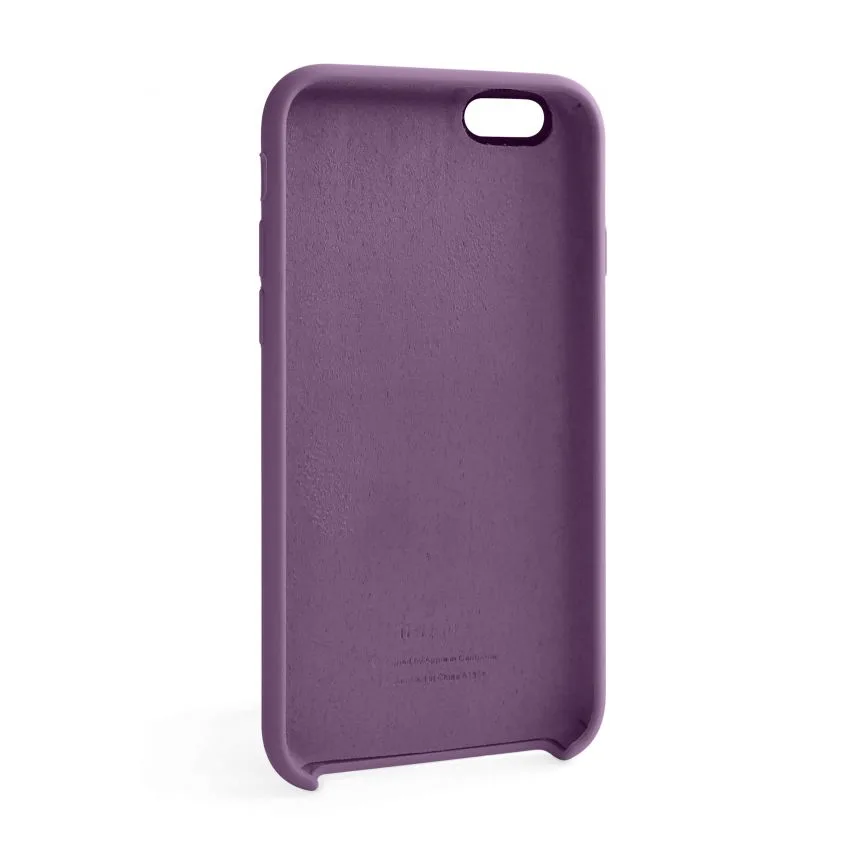 Чохол Silicone Case для Apple iPhone 6 6s силіконовий фіолетовий