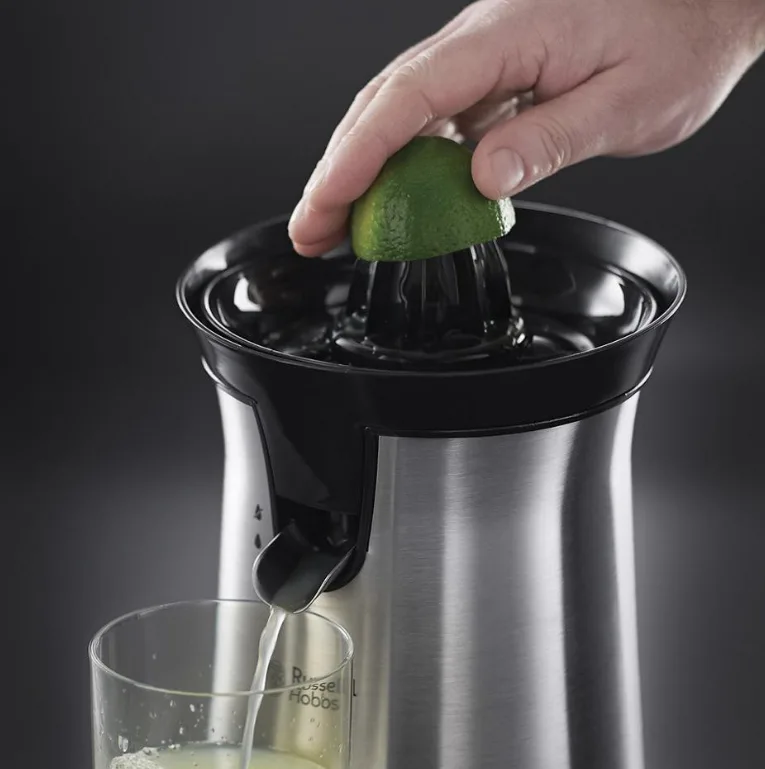 Соковыжималка Russell Hobbs для цитрусовых металлическая 60 Вт черная