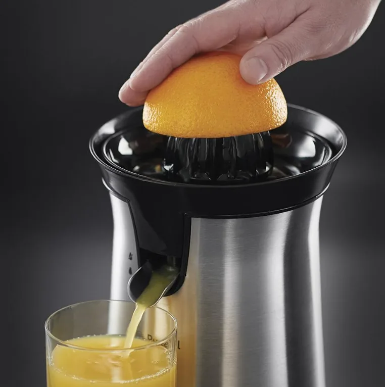 Соковыжималка Russell Hobbs для цитрусовых металлическая 60 Вт черная