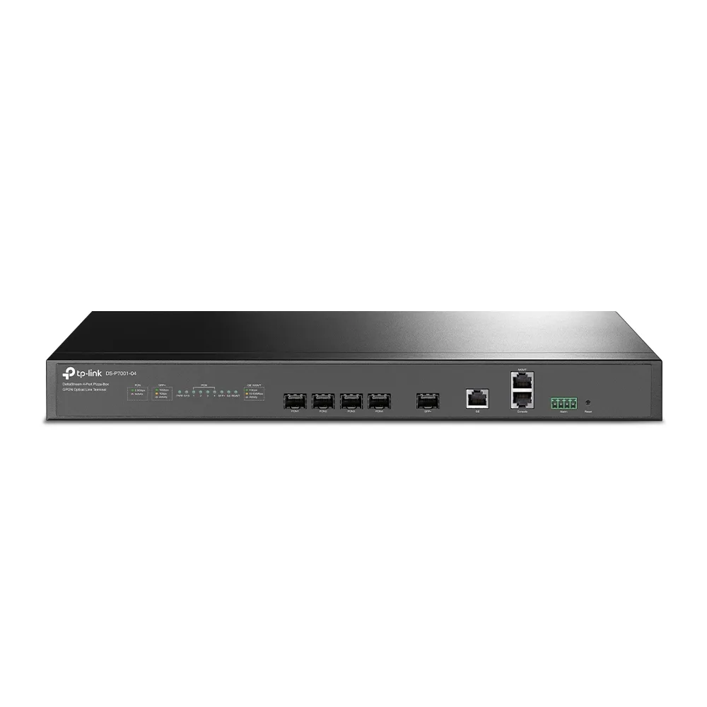 Линейный терминал TP-LINK DS-P7001-04, GPON, 4x2.5G GPON, 1xGE LAN, 2xSFP+