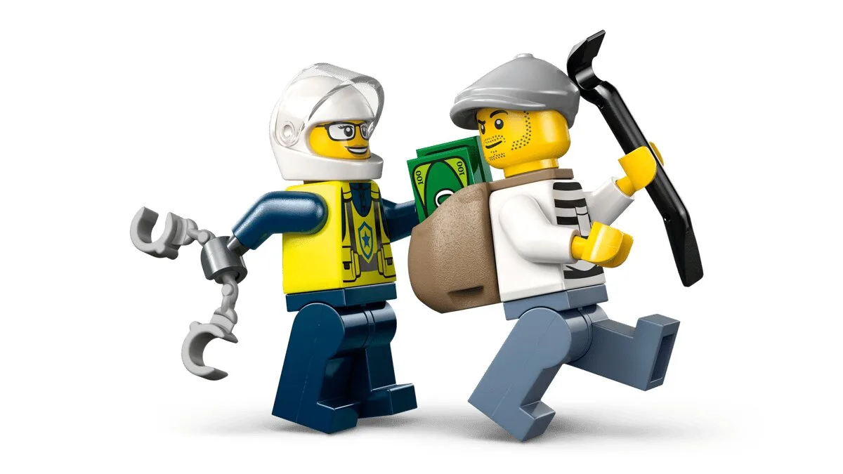 Конструктор LEGO City Мотоцикл Пластик 4+ Червоний