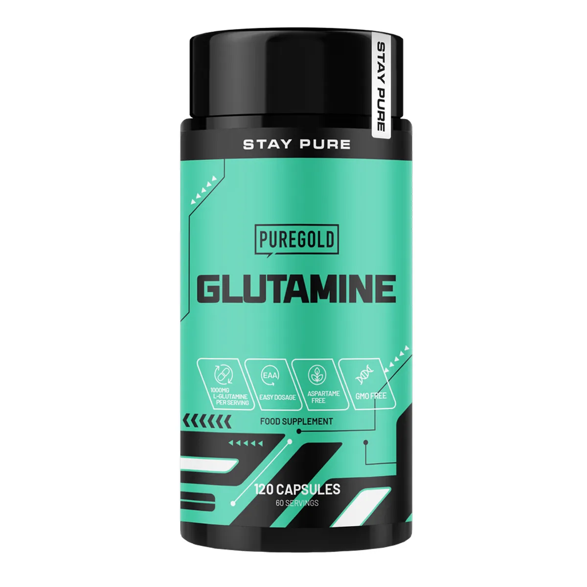 Gold Glutamine капсули 120 шт безсмакові