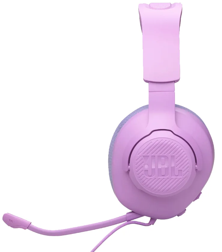 Наушники JBL проводные полноразмерные пластиковые 220 г фиолетовые.