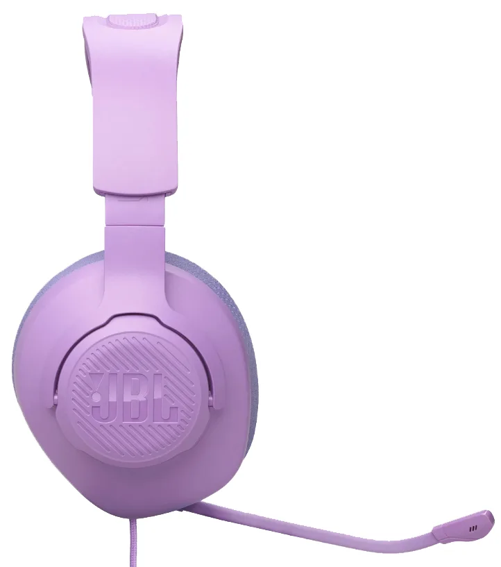 Наушники JBL проводные полноразмерные пластиковые 220 г фиолетовые.