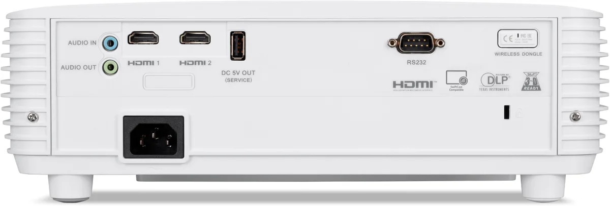 Проєктор домашнього кінотеатру Acer H6555BDKi FHD, 4800 lm, 1.125-1.46, WiFi