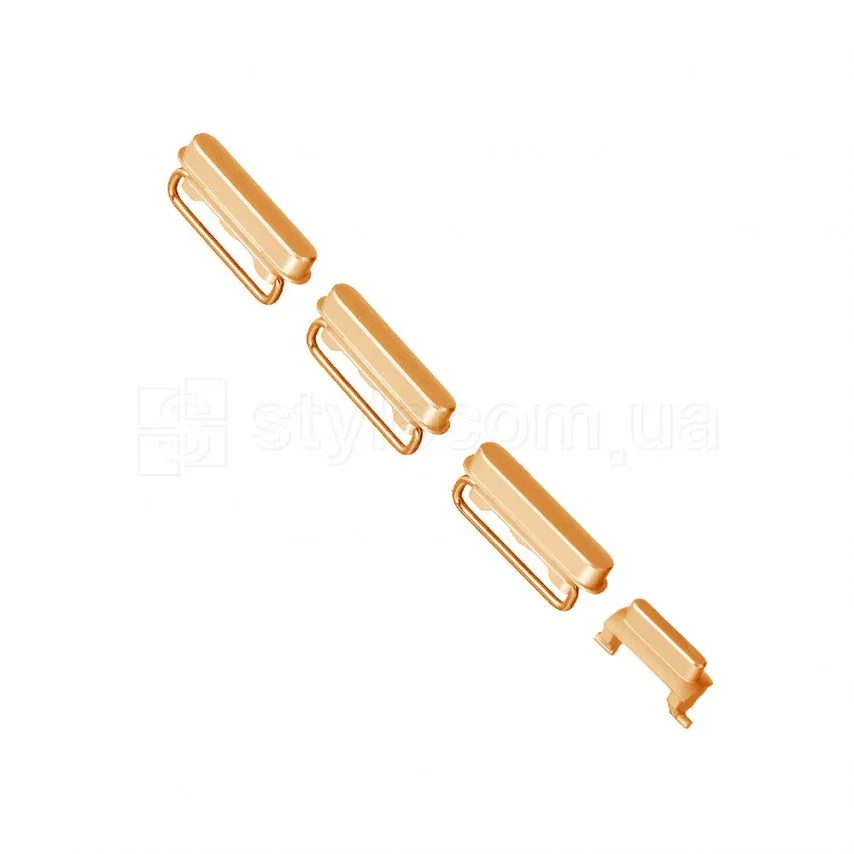 Кнопки для iPhone 6 бокові gold High Quality