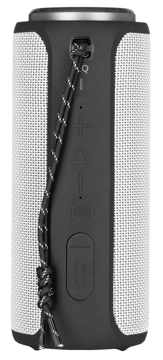 Акустична система 2E SoundXTube TWS, MP3, Wireless, Waterproof Grey