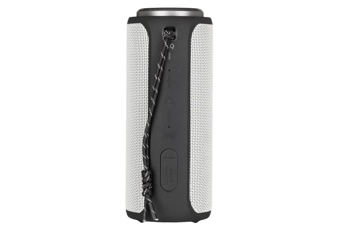 Акустична система 2E SoundXTube TWS, MP3, Wireless, Waterproof Grey