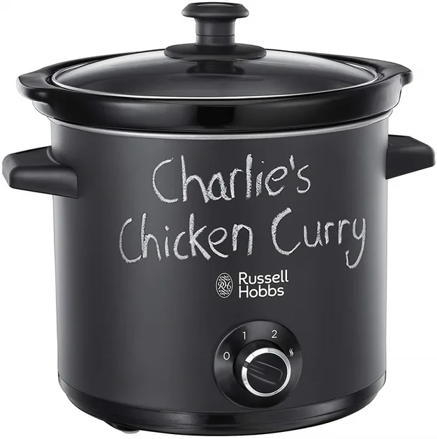 Мультиварка Russell Hobbs 3,5 л Нержавіюча сталь Чорна Крейдяна поверхня
