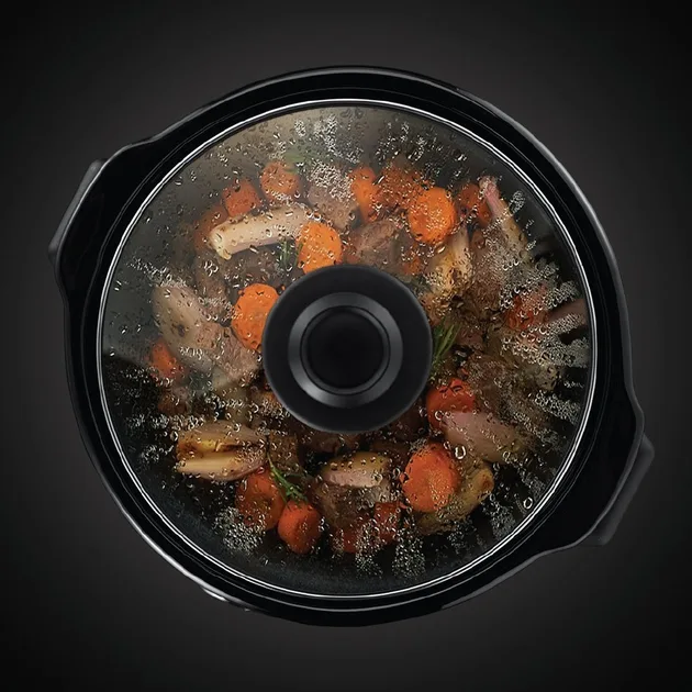 Мультиварка Russell Hobbs 3,5 л Нержавіюча сталь Чорна Крейдяна поверхня