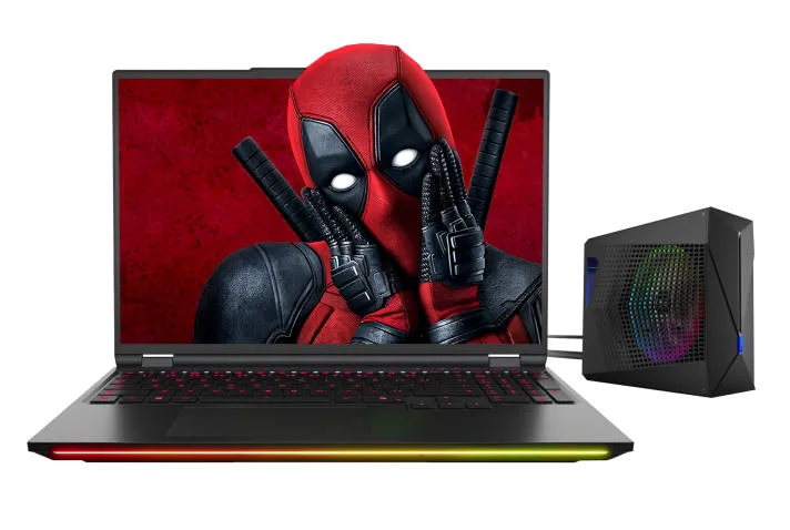 Ноутбук Dream Machines RT5090-16 16WQXGA, AMD R9-9955HX3D, 32GB, F2TB, NVD5090-24, DOS, чорний