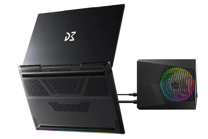 Ноутбук Dream Machines RT5090-16 16WQXGA, AMD R9-9955HX3D, 32GB, F2TB, NVD5090-24, DOS, чорний