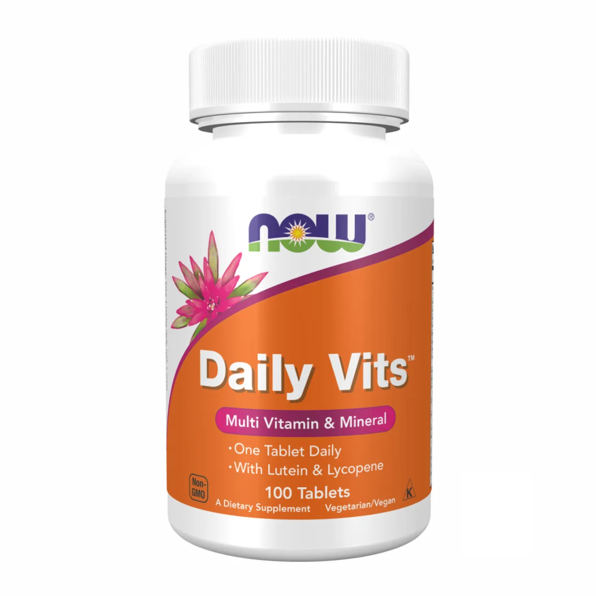 Мультивітамінний комплекс Now Foods Daily Vits 100 таблеток 100% натуральні інгредієнти