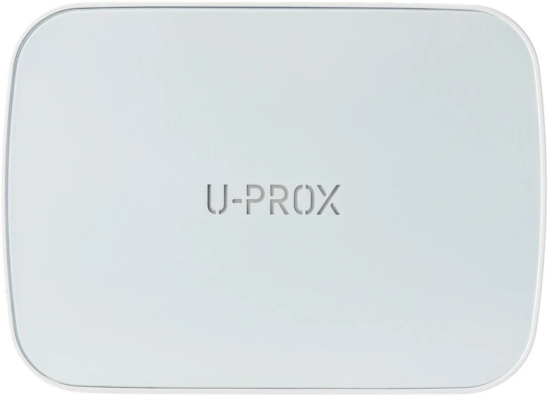 Інтелектуальна централь U-Prox MPX L White, wi-fi, 2 LTE, фотоверифікація, бездротова, білий