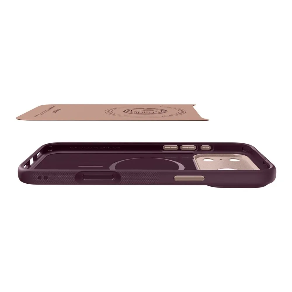 Чохол Spigen для iPhone 17 Pro Max, Nano Pop MagFit, Burgundy Bean