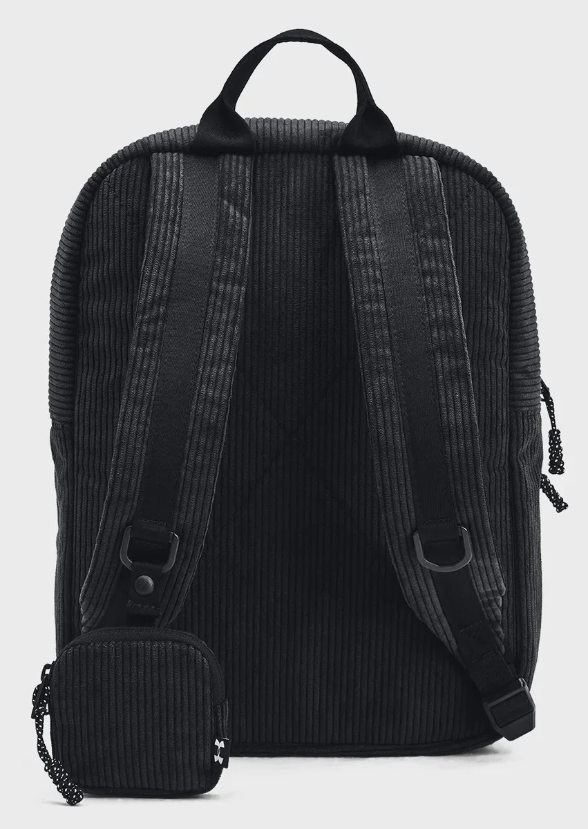 Рюкзак Under Armour поліестер 25x35,5x10 см чорний жіночий