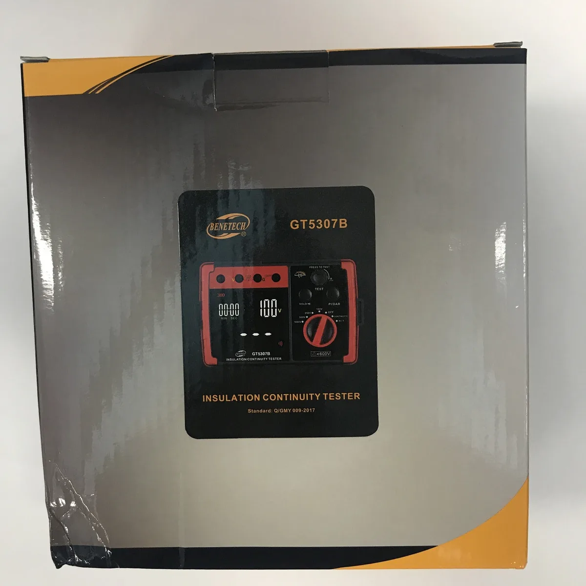 Тестер для опору ізоляції Benetech GT5307B 5500 МОм 176х110х77 мм цифровий