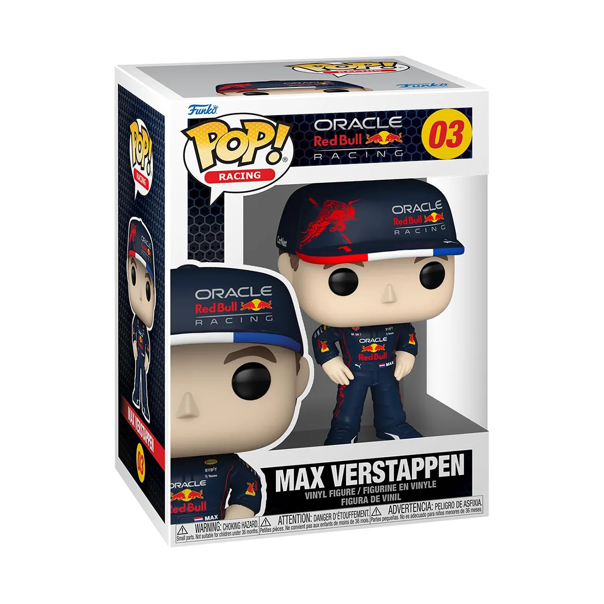 Ігрова фігурка Funko POP! вінілова 6х5,5х11,4 см Формула-1 Макс Ферстаппен