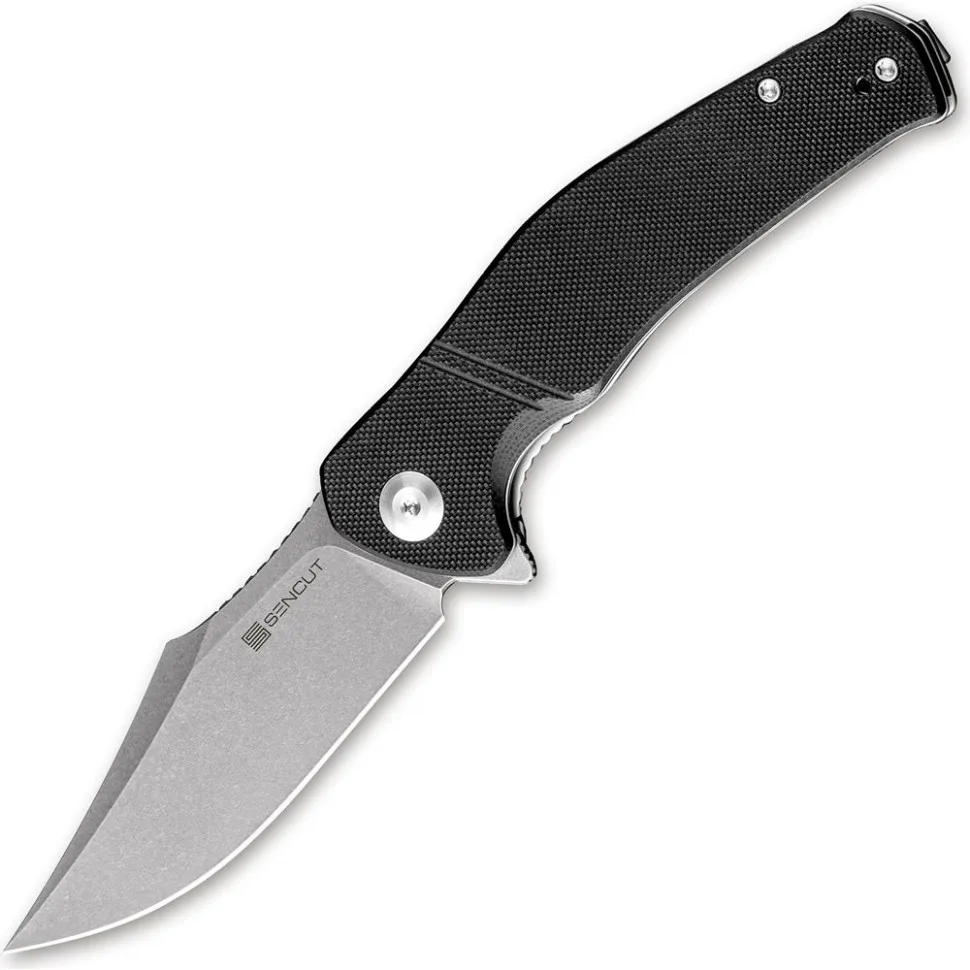 Ніж складаний Sencut 9Cr18MoV 8,9 см G10 чорний