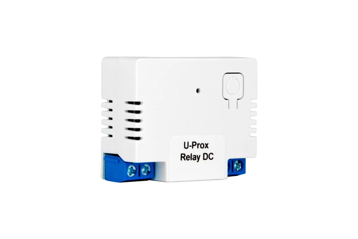 Розумне реле з сухим контактом для управління приладами U-Prox Relay DC, 10.8–14.8 VDC, 10А, бездротове