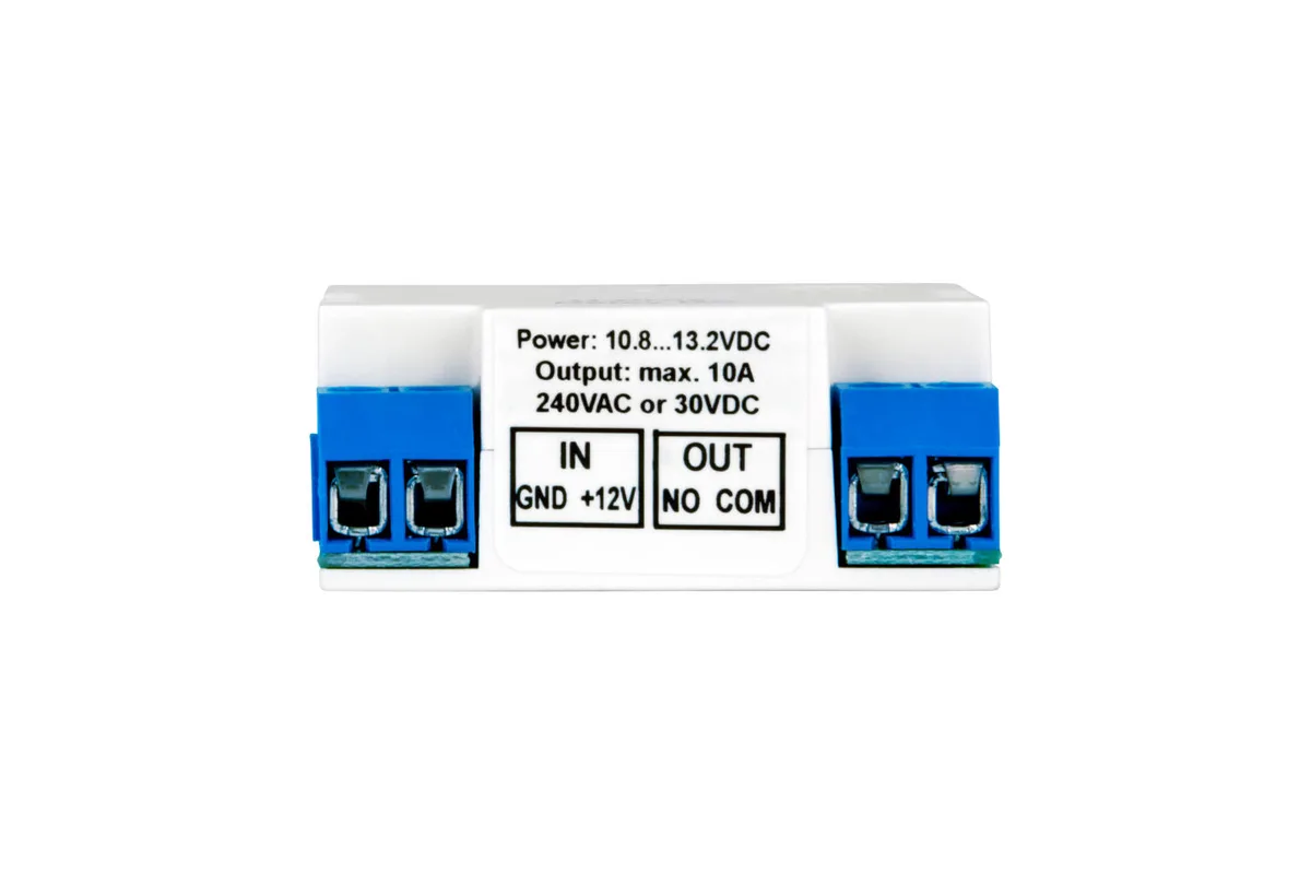 Розумне реле з сухим контактом для управління приладами U-Prox Relay DC, 10.8–14.8 VDC, 10А, бездротове