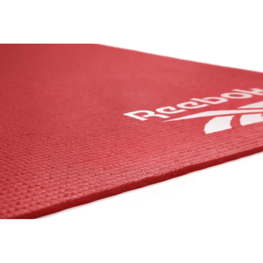Килимок для йоги Reebok поліестер 173х61х0,4 см червоний
