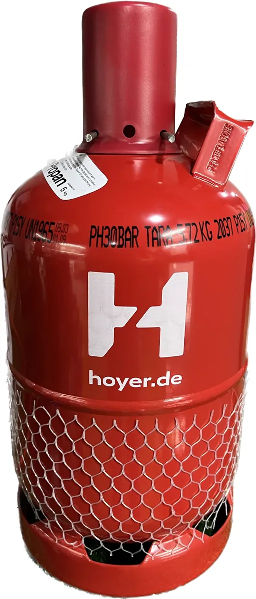 Балон газовий вибухобезпечний Hoyer металевий 12 л