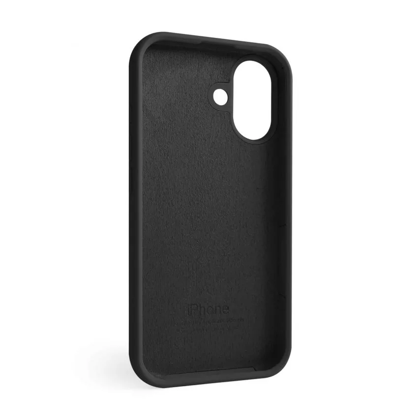 Чохол Silicone Case для Apple iPhone 17 силіконовий чорний