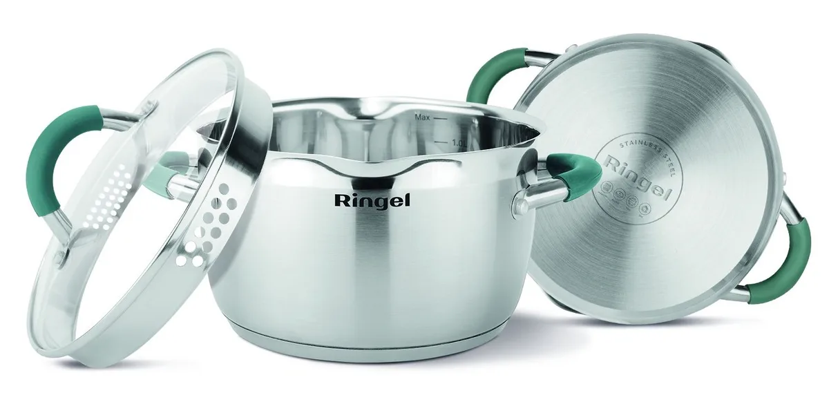 Каструля RINGEL нержавіюча сталь 16 см 1,6 л