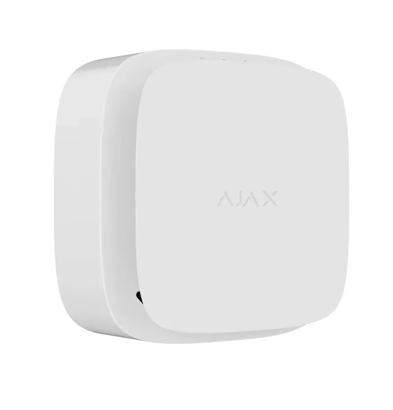 Пожежний датчик аналізу температури Ajax FireProtect 2 RB Heat, змінна батарея, jeweller, бездротовий, білий