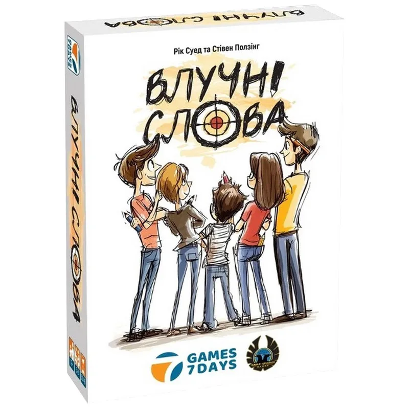 Карточна гра Точні слова Games7Days 120 карток папір багатокольоровий