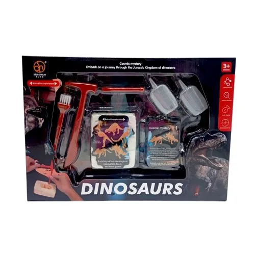 Гіпсова іграшка SEN QI NUO TOYS Динозаври для дослідження від 5 років