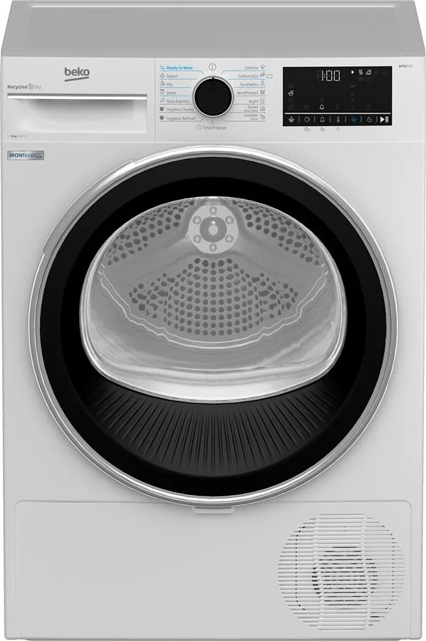 Сушильна машина Beko тепловий насос 8 кг чорна A+++ 60 см