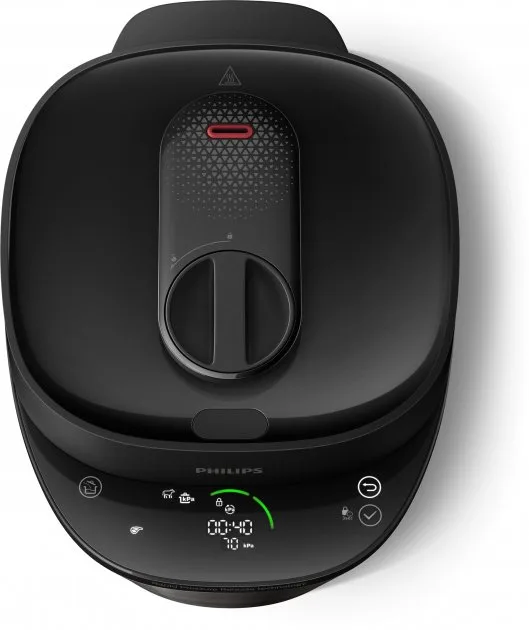 Мультиварка-скороварка Philips 5 л пластик чорна 30 програм