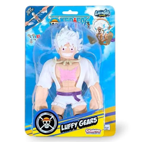 Стретч-іграшка Elastikorps Луффі з аніме One piece антистрес іграшка для дітей та дорослих 13 см
