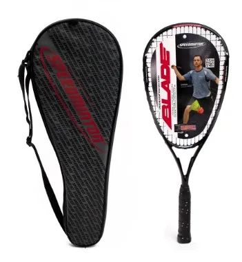 Ракетка для спідмінтону Speedminton графіт 59,5 см чорна