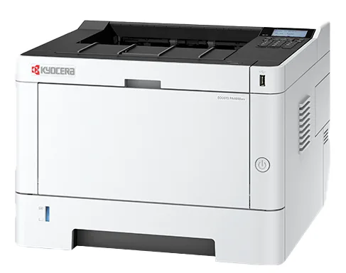 Принтер Kyocera лазерний чорно-білий A4 40 сторінок за хвилину Білий