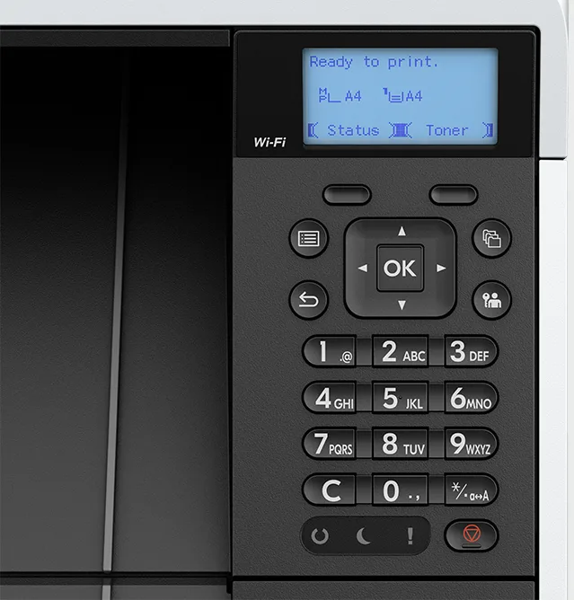 Принтер Kyocera лазерний чорно-білий A4 40 сторінок за хвилину Білий