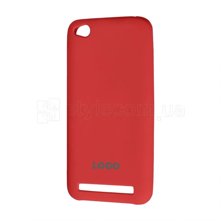 Чохол Silicone Case Xiaomi Силікон червоний