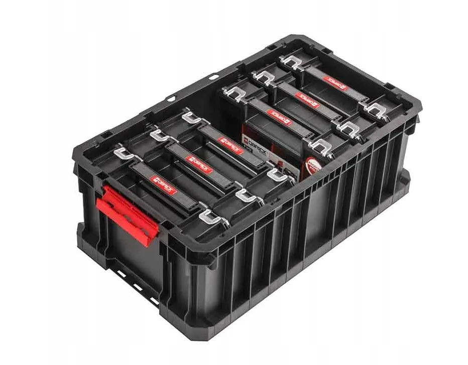 Ящик Qbrick пластиковий 530х295х195 мм з 6 органайзерами MULTI