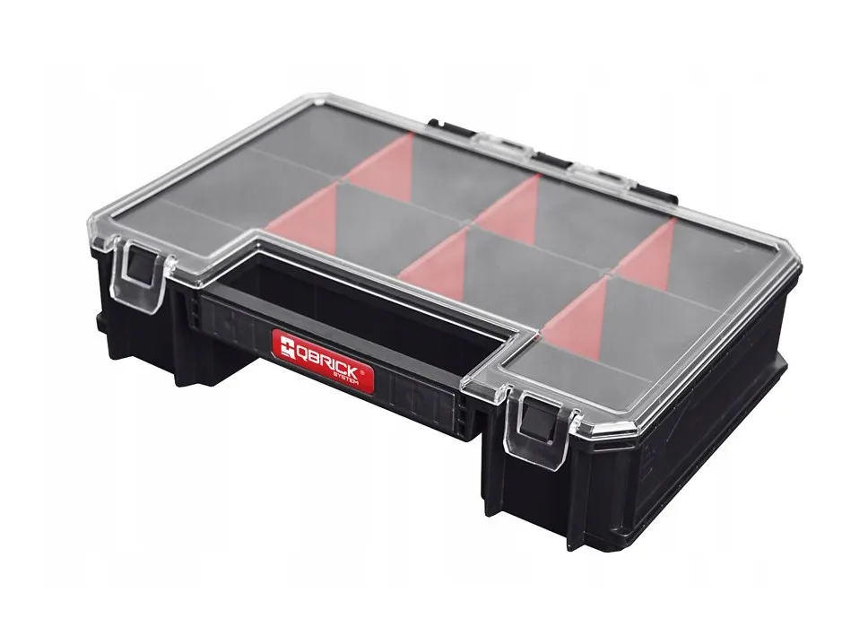 Ящик Qbrick пластиковий 530х295х195 мм з 6 органайзерами MULTI