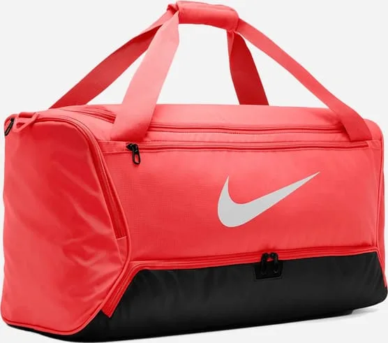 Сумка NIKE полiестер M червоний чорний 60L 64х30х30 см