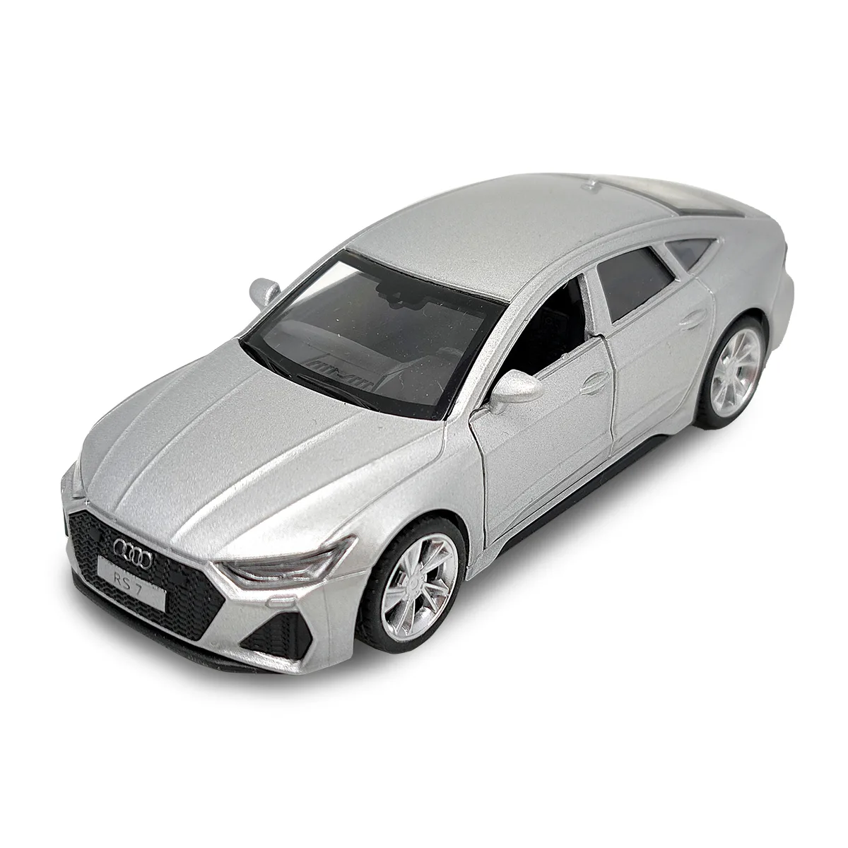 Автомодель TechnoDrive метал 1:43 червоний сріблястий