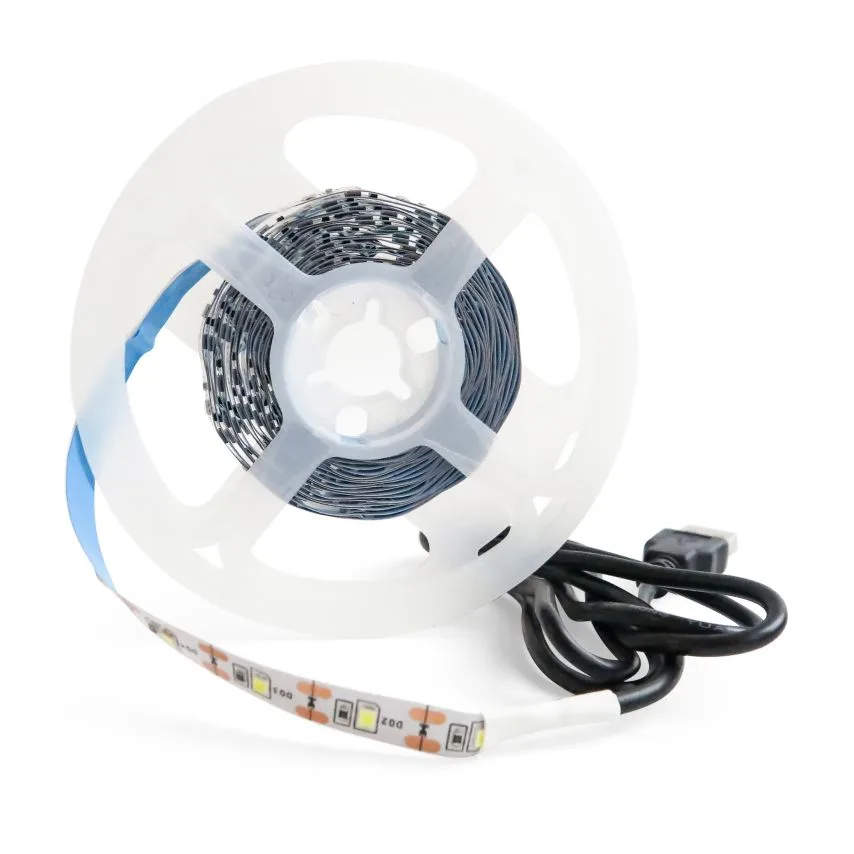 LED стрічка 2835 3м 6500K 5V Білий
