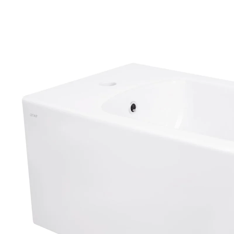 Підвісне біде Qtap Crow 365х520х290 мм кераміка біле