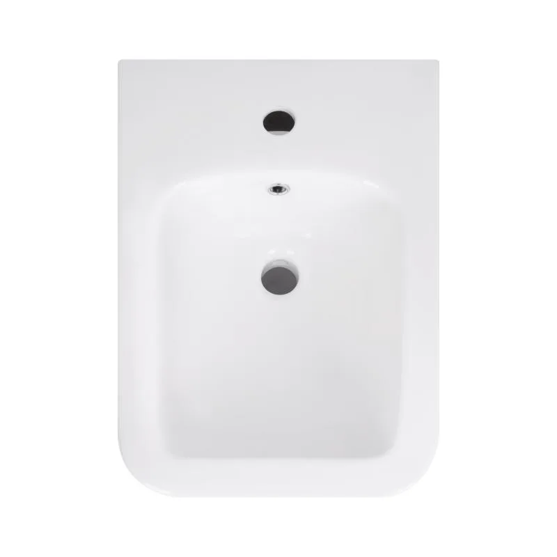 Підвісне біде Qtap Crow 365х520х290 мм кераміка біле
