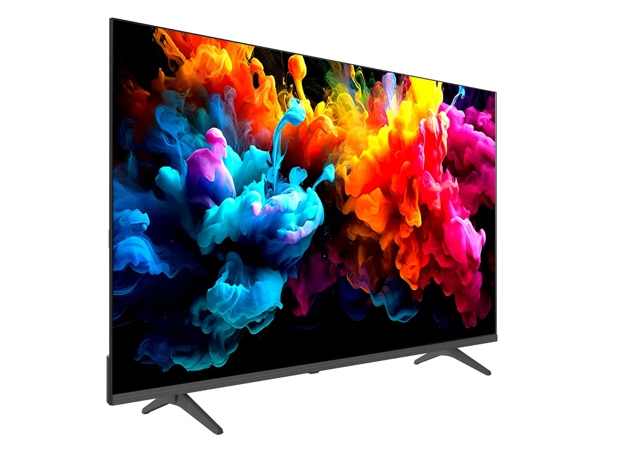 Телевізор ERGO QLED 55 дюймів UHD 4K Чорний