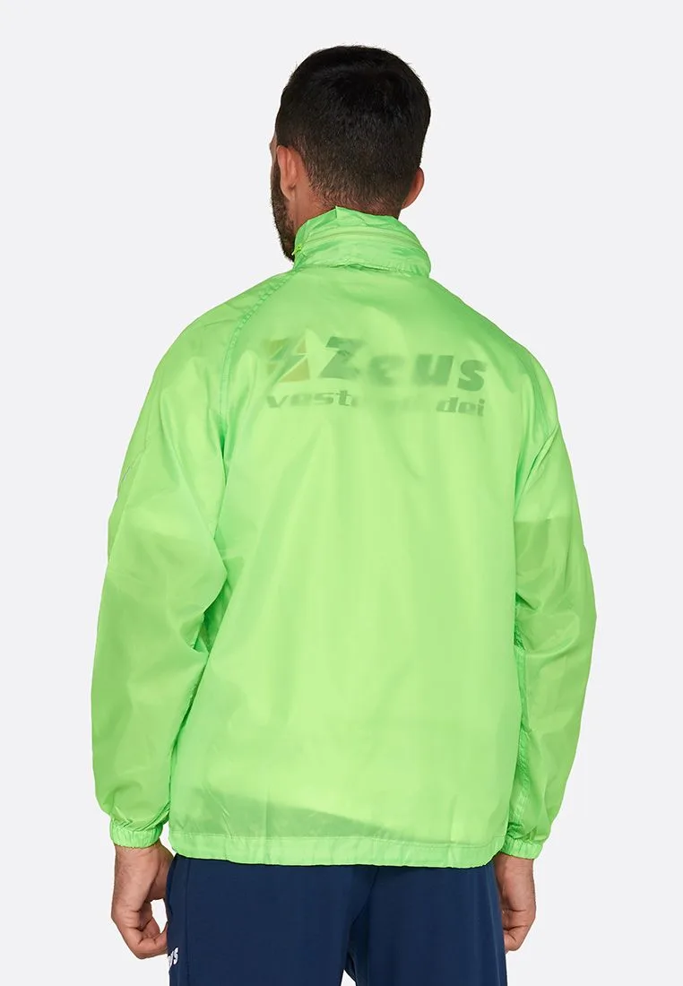Вітровка Zeus 100% нейлон M зелений чоловічий