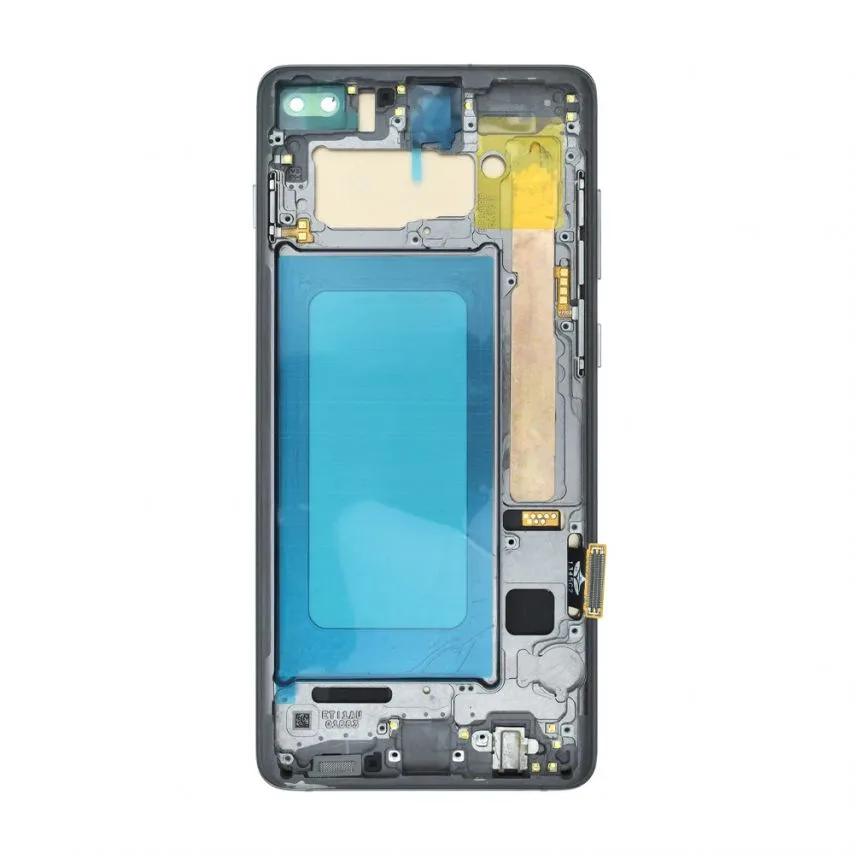 Дисплей Samsung TFT 6,4 чорний з сенсорним екраном і рамкою High Quality